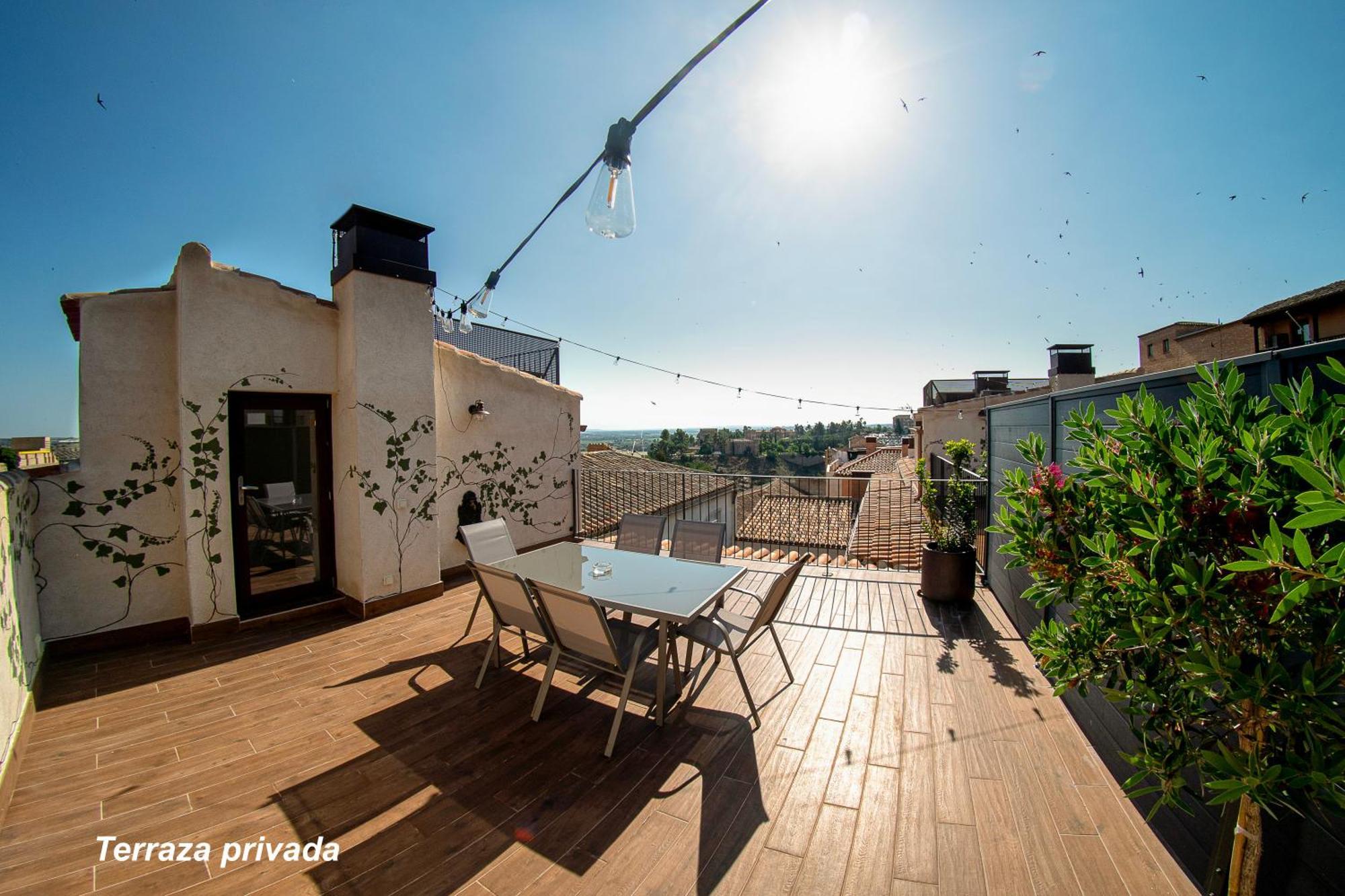 Cervantes 5 Collection Sefarad Con Terraza Delux Toledo Bagian luar foto